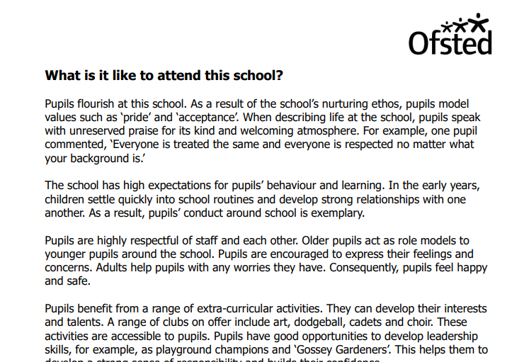 Ofsted page 2